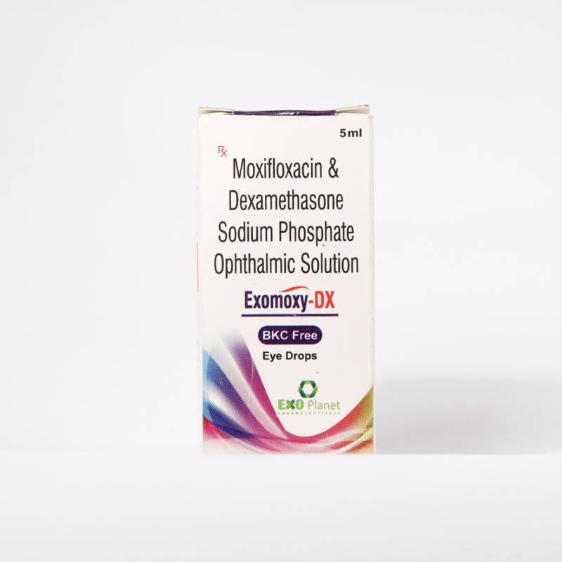 Moxifloxacin & Dexamethasone Sodium Phosphate Ophthalmic Solution