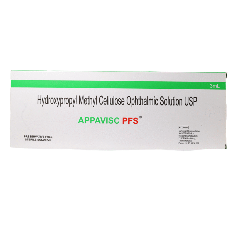 Hydroxypropyl Methyl Cellulose Ophthalmic Solution USP – Prefilled Syringe