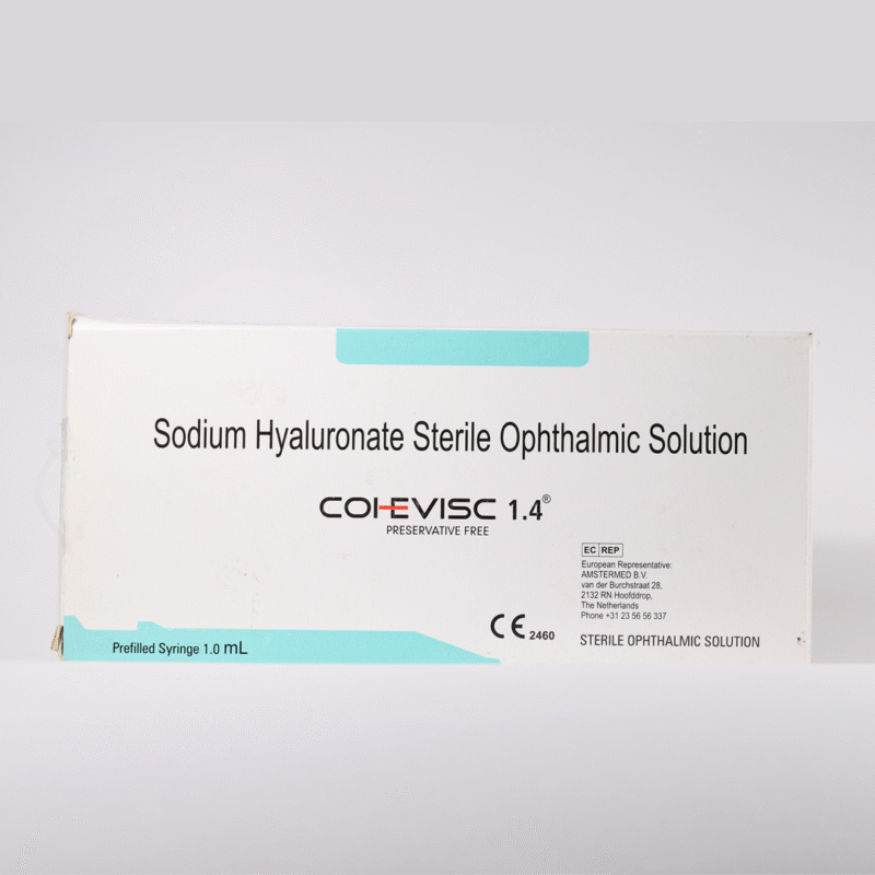 Sodium Hyaluronate Sterile Ophthalmic Solution (14 mg)