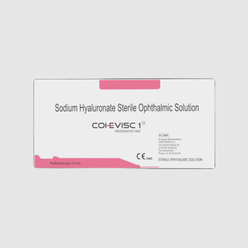 Sodium Hyaluronate Sterile Ophthalmic Solution (1 mg)