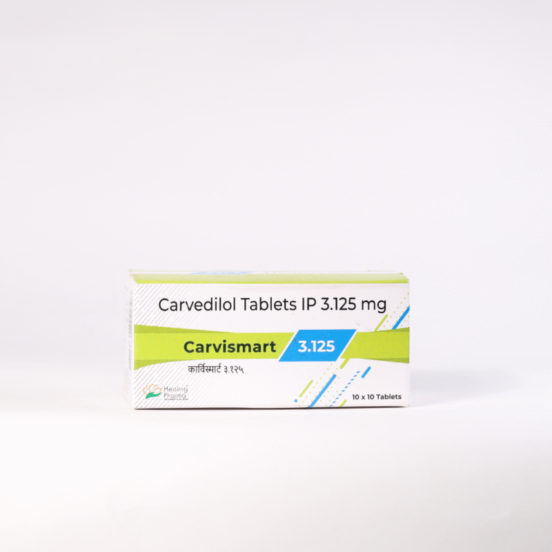 Carvedilol Tablets IP 3.125mg