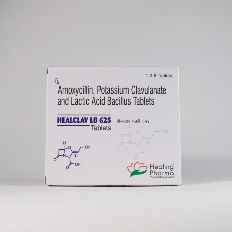 Amoxycillin, Potassium Clavulanate and Lactic Acid Bacillus Tablets