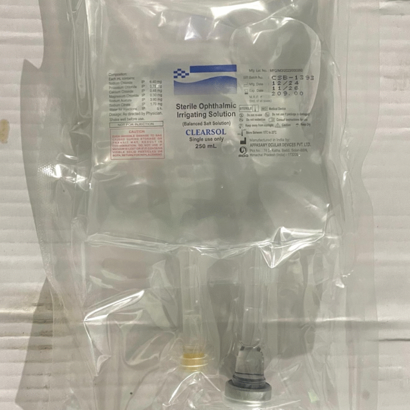Clearsol Sterile Ophthalmic Solution 250ml
