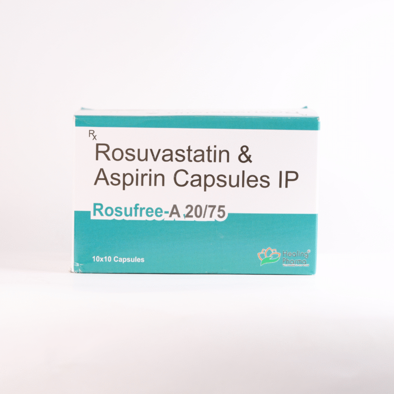 Rosuvastatin & Aspirin Capsules (75/20mg)