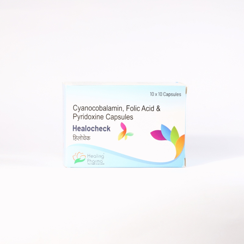 Cyanocobalamin, Folic Acid & Pyridoxine Capsules