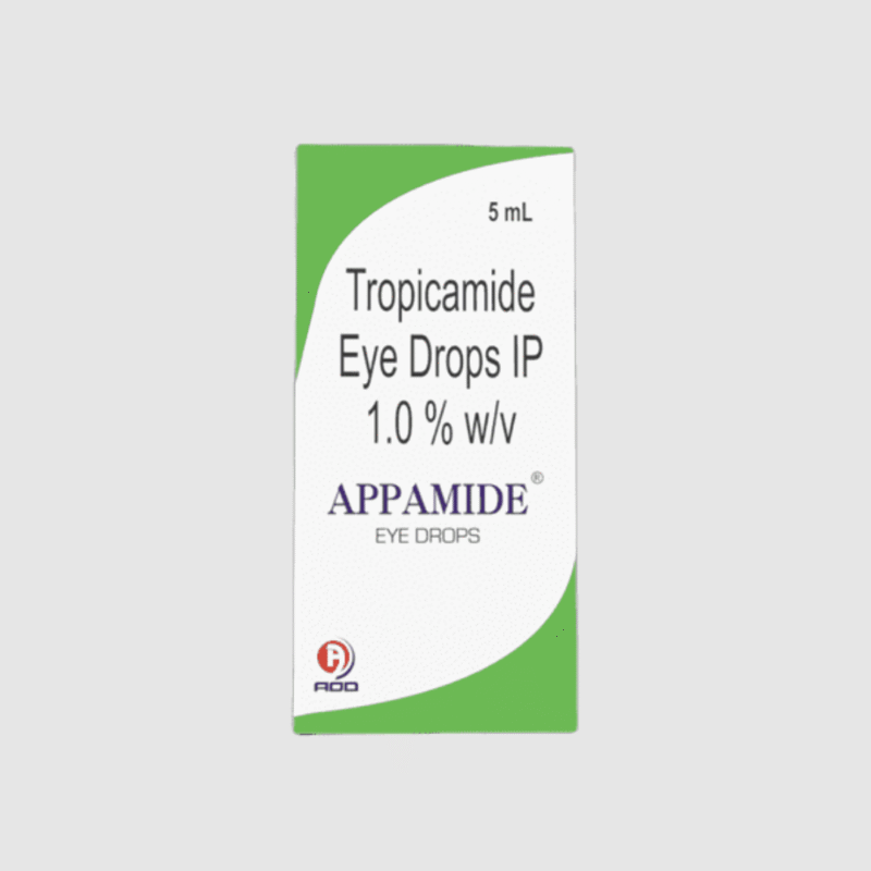 Tropicamide Eye Drops IP 1.0% w/v